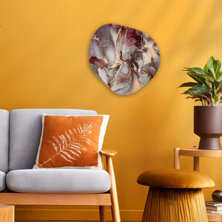 Forme organique - Forex - Or - Marbre - Violet — 3