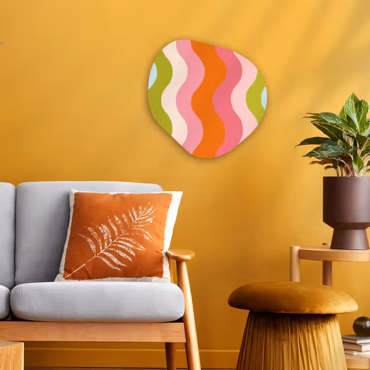 Forme organique - Forex - Orbites - Vagues - Colorées - Verticales — 3
