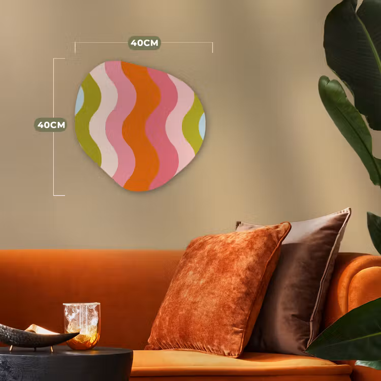 Forme organique - Forex - Orbites - Vagues - Colorées - Verticales — 4
