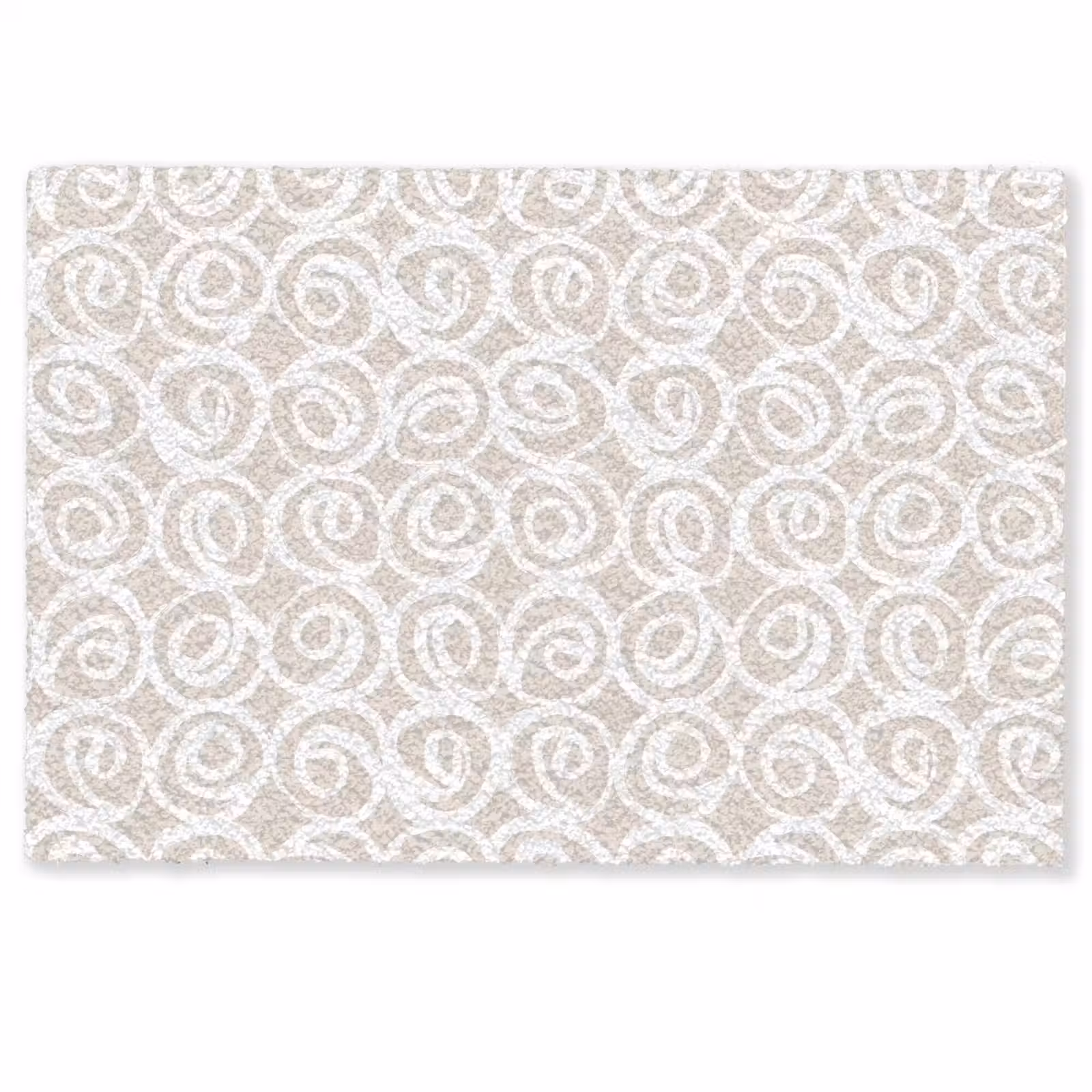 Paillasson – Beige - Motif - Spirale — 1