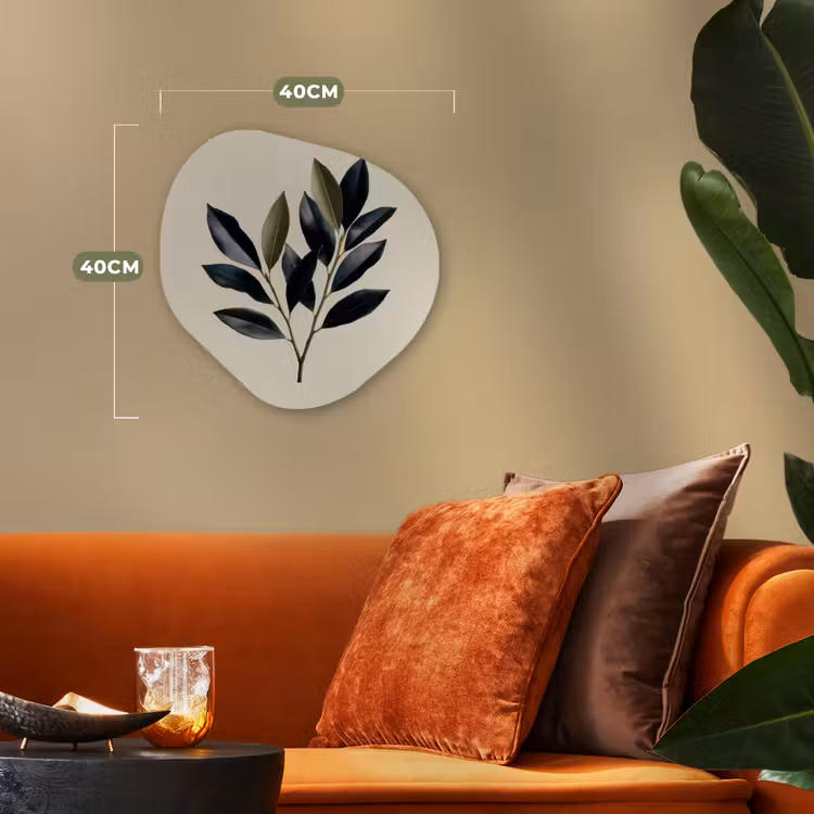 Forme organique - Forex - Ovale - Vert olive - Simple — 4