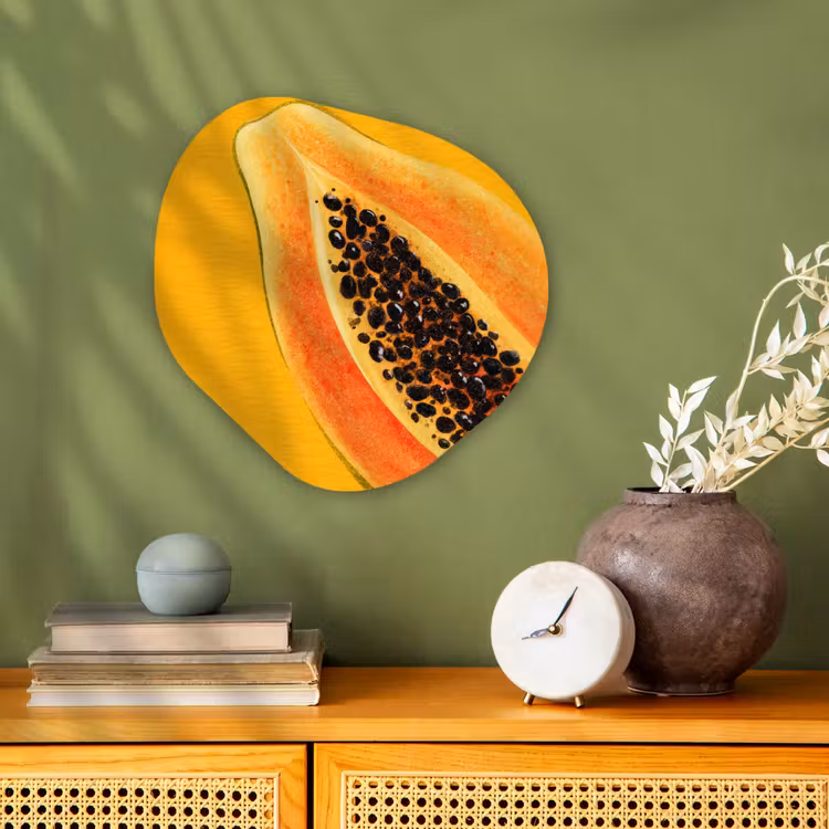 Forme organique - Forex - Papaye - Orange - Topique — 2