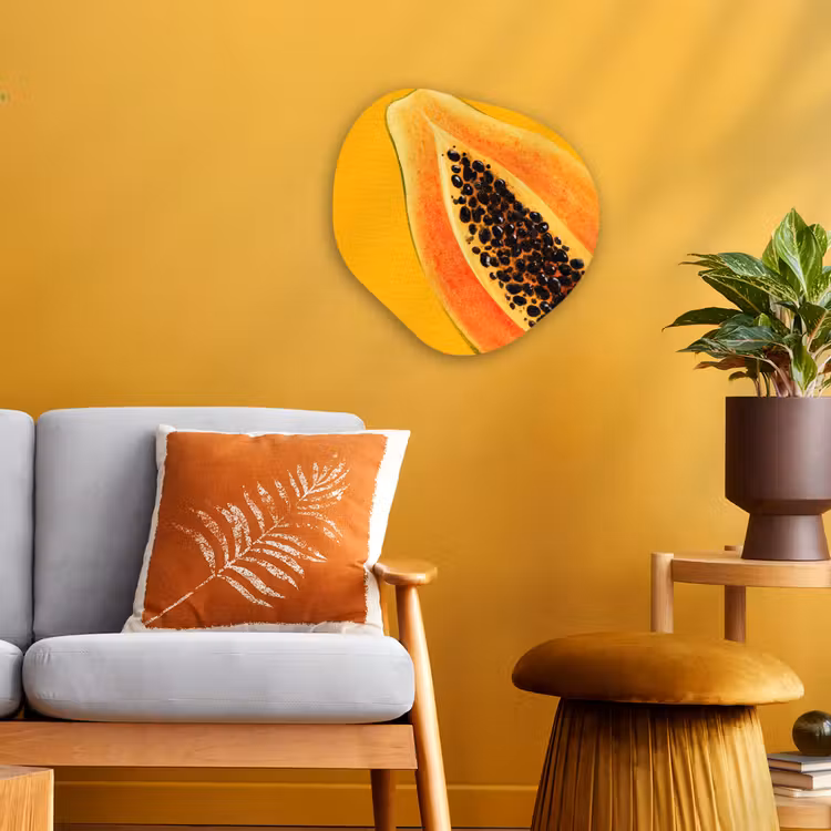 Forme organique - Forex - Papaye - Orange - Topique — 3