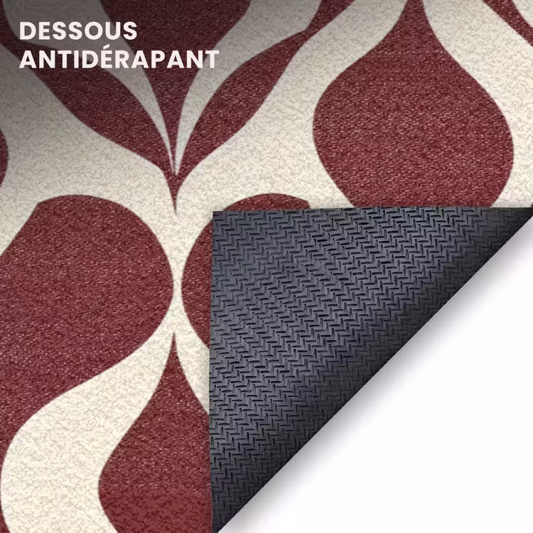 Paillasson – Rouge - Drop pattern - Graphic — 7