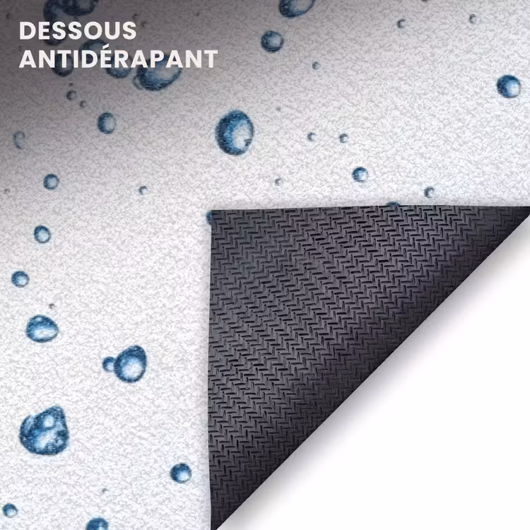 Paillasson – Spash - Eau - Bleu — 7
