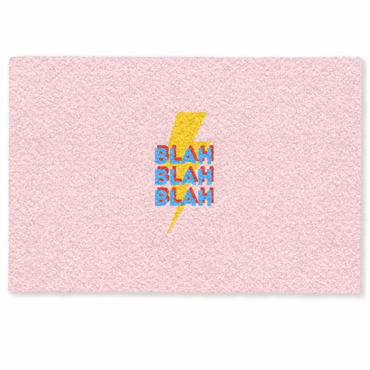 Paillasson – Blah - Eclair - Rose — 1