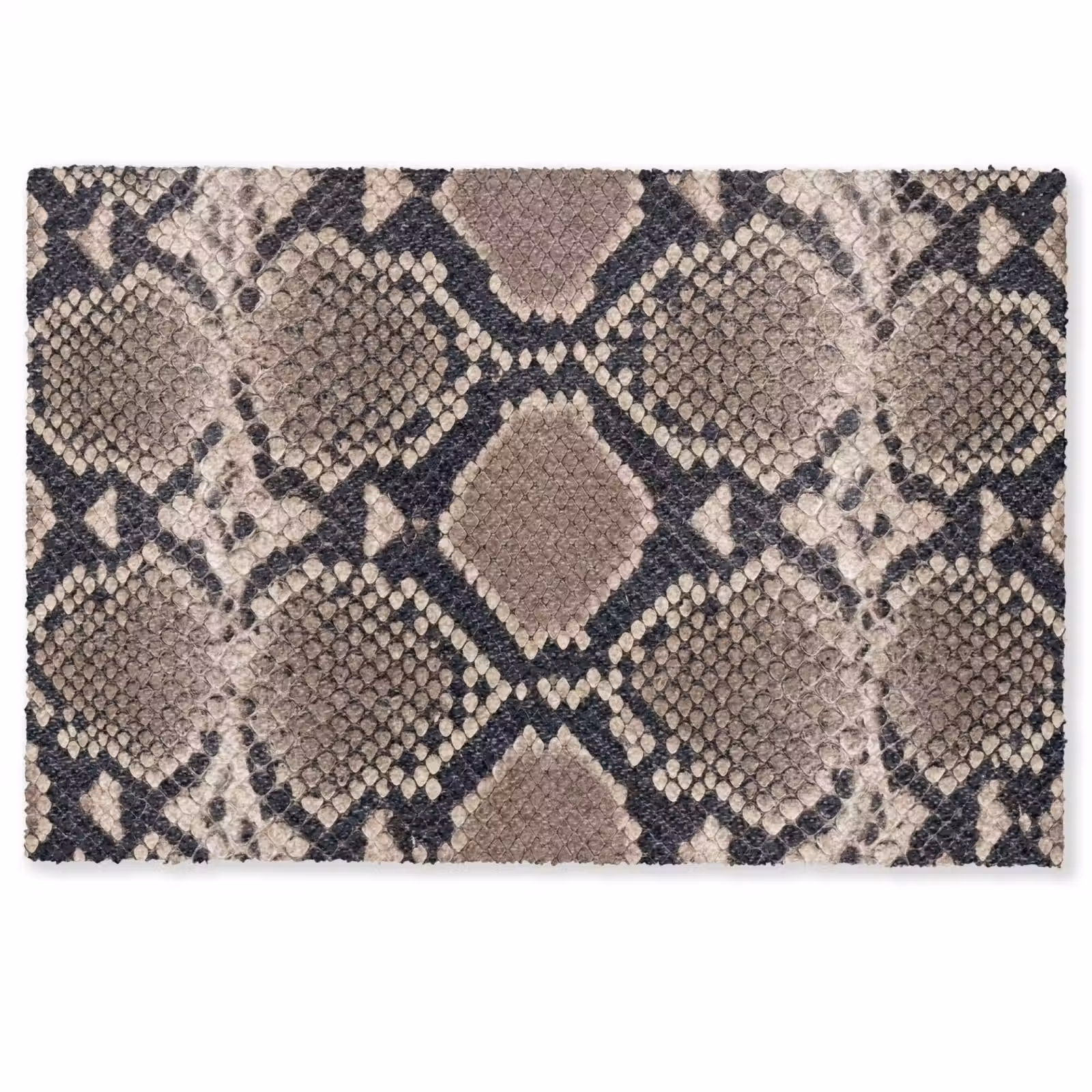 Paillasson – Imprimé serpent - Python - Marron — 1
