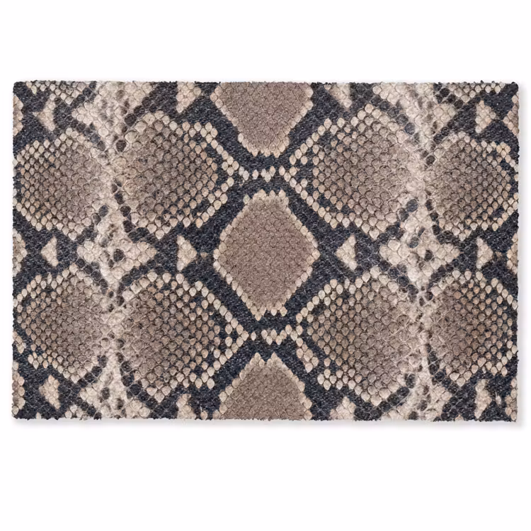 Paillasson – Imprimé serpent - Python - Marron — 1
