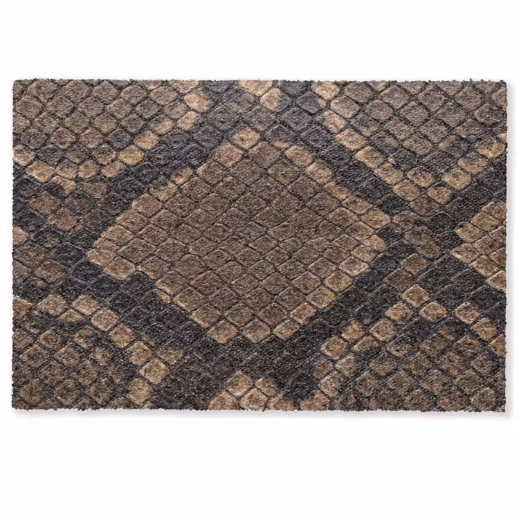 Paillasson – Python - Écailles - Bronze — 1