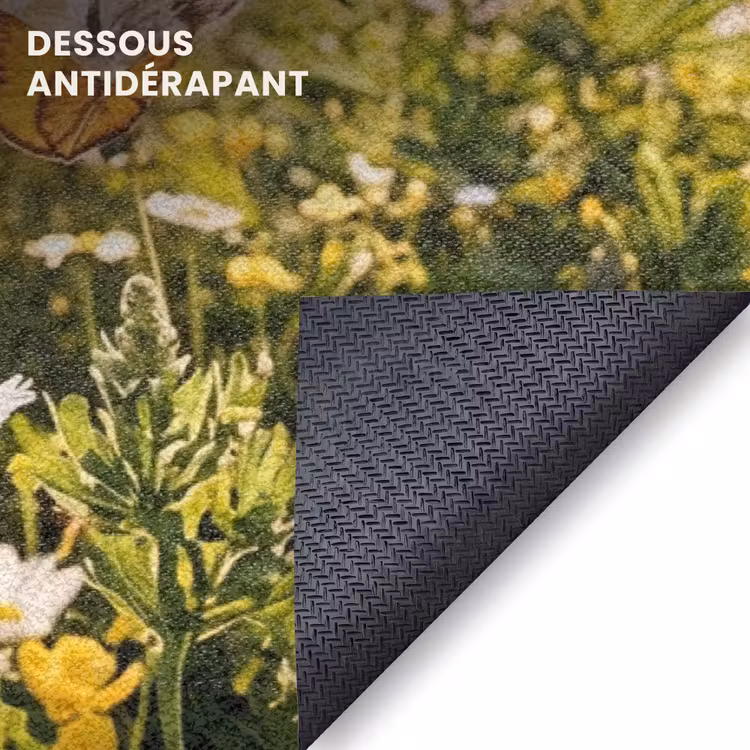 Paillasson – Papillons - Cascade - Champ de fleurs — 7