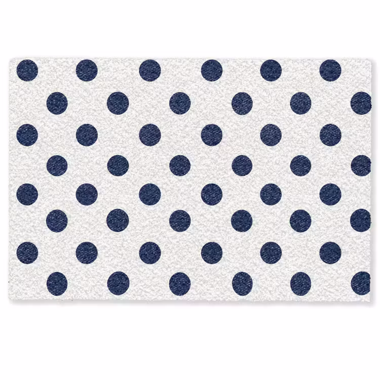 Paillasson – Classique - Points - Bleu — 1