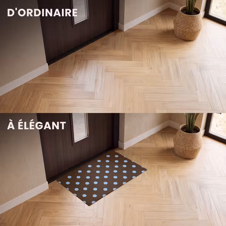 Paillasson – Classique - Points - Marron — 6