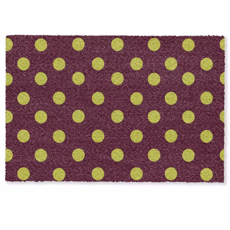 Paillasson – Classique - Points - Vert — 1