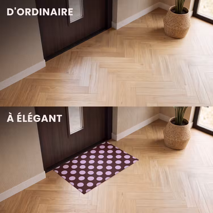 Paillasson – Classique - Points - Violet — 6