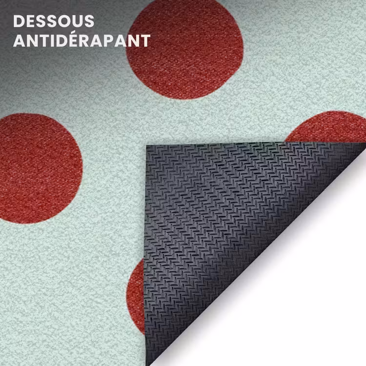 Paillasson – Polka - Dots - Red — 7