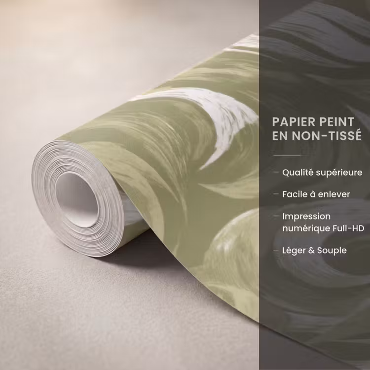 Papier peint - Abstrait - Texture - Vert — 3