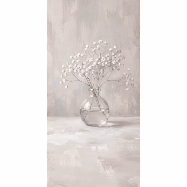 Papier peint - Plasterwort - Vase - Blanc — 2