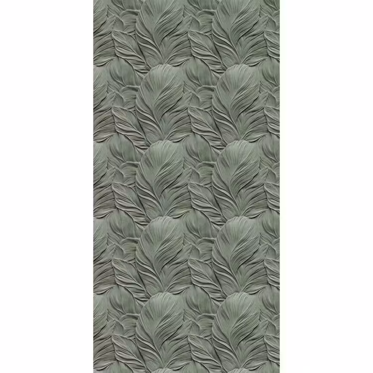 Papier peint - Feuilles - Texture - Vert — 2