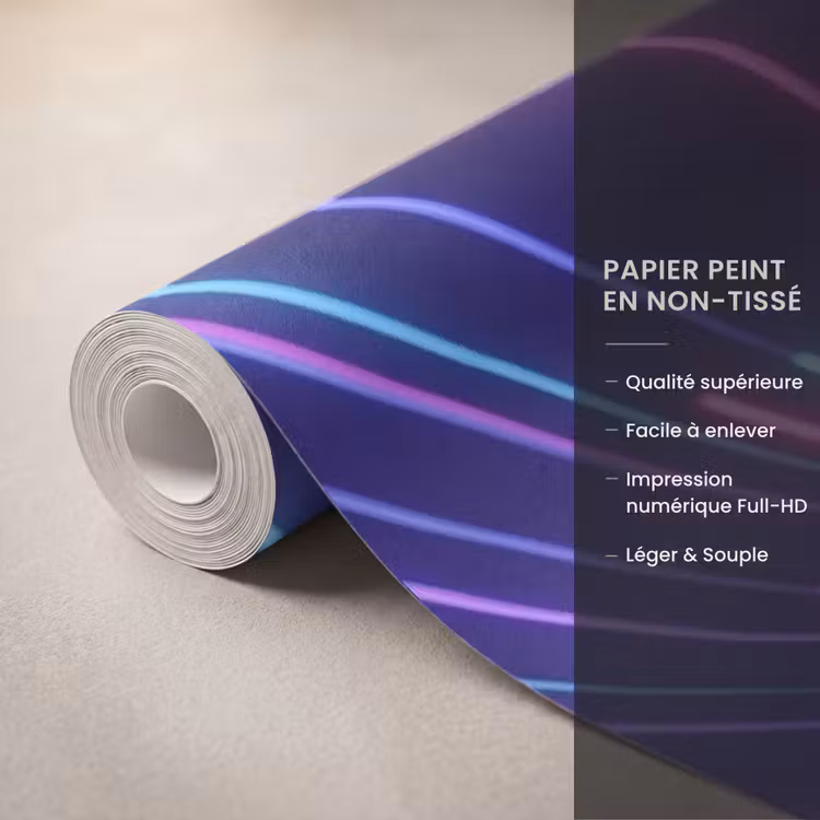 Papier peint - Dynamique - Espace - Coloré — 3