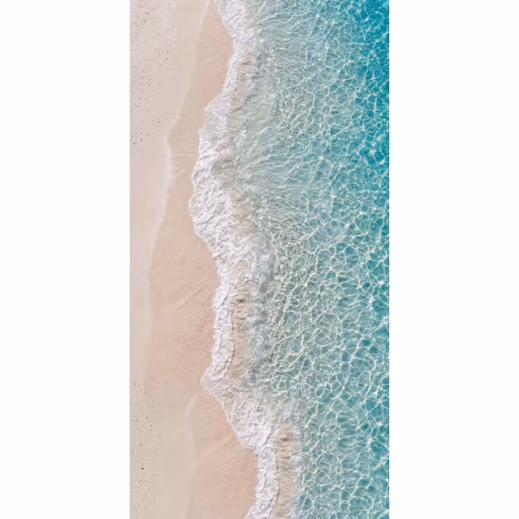 Papier peint - Côtière - Sable - Bleue — 2
