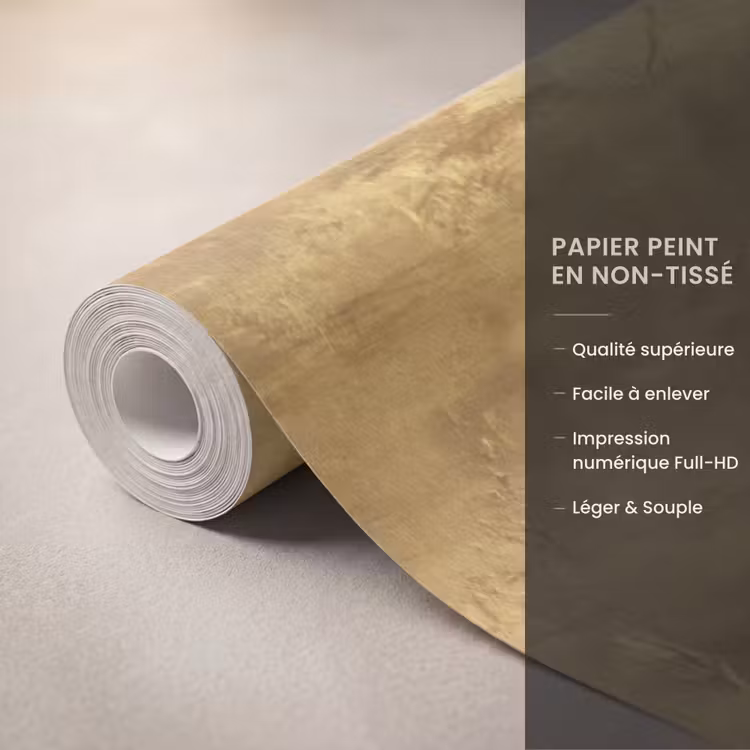 Papier peint - Industriel - Texture - Or — 3
