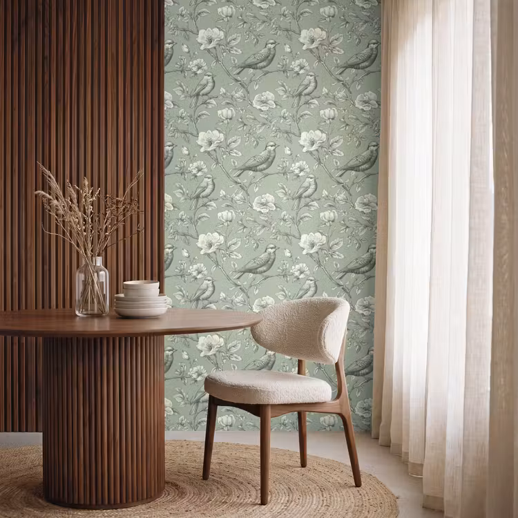 Papier peint - Classique - Botanique - Vert — 4
