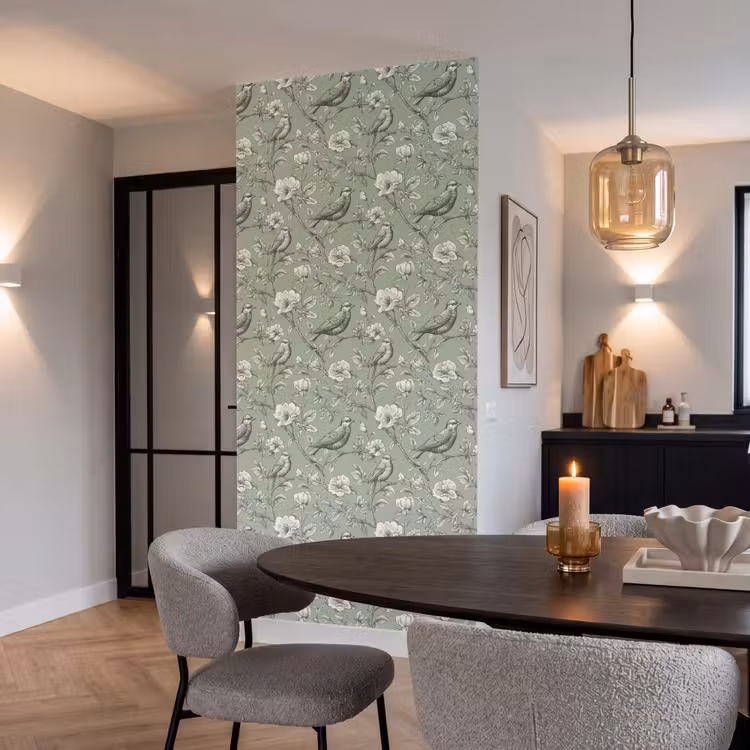 Papier peint - Classique - Botanique - Vert — 5