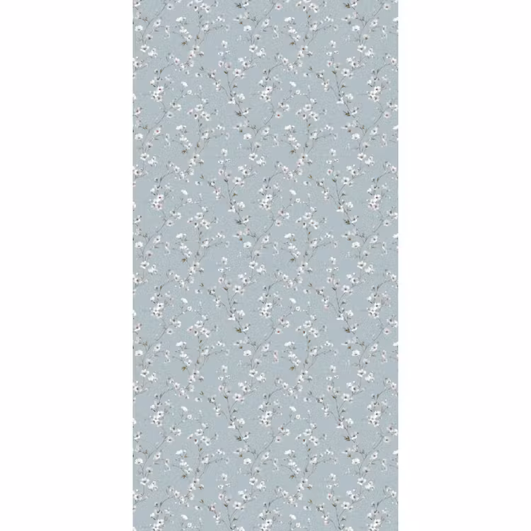 Papier peint - Classique - Fleurs - Bleu — 2