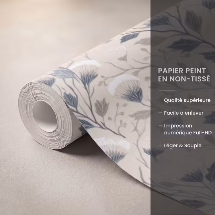 Papier peint - Classique - Botanique - Colorée — 3