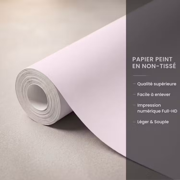 Papier peint - Pois - Rose - Eclair — 3