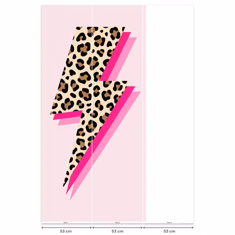 Papier peint - Pois - Rose - Eclair — 6