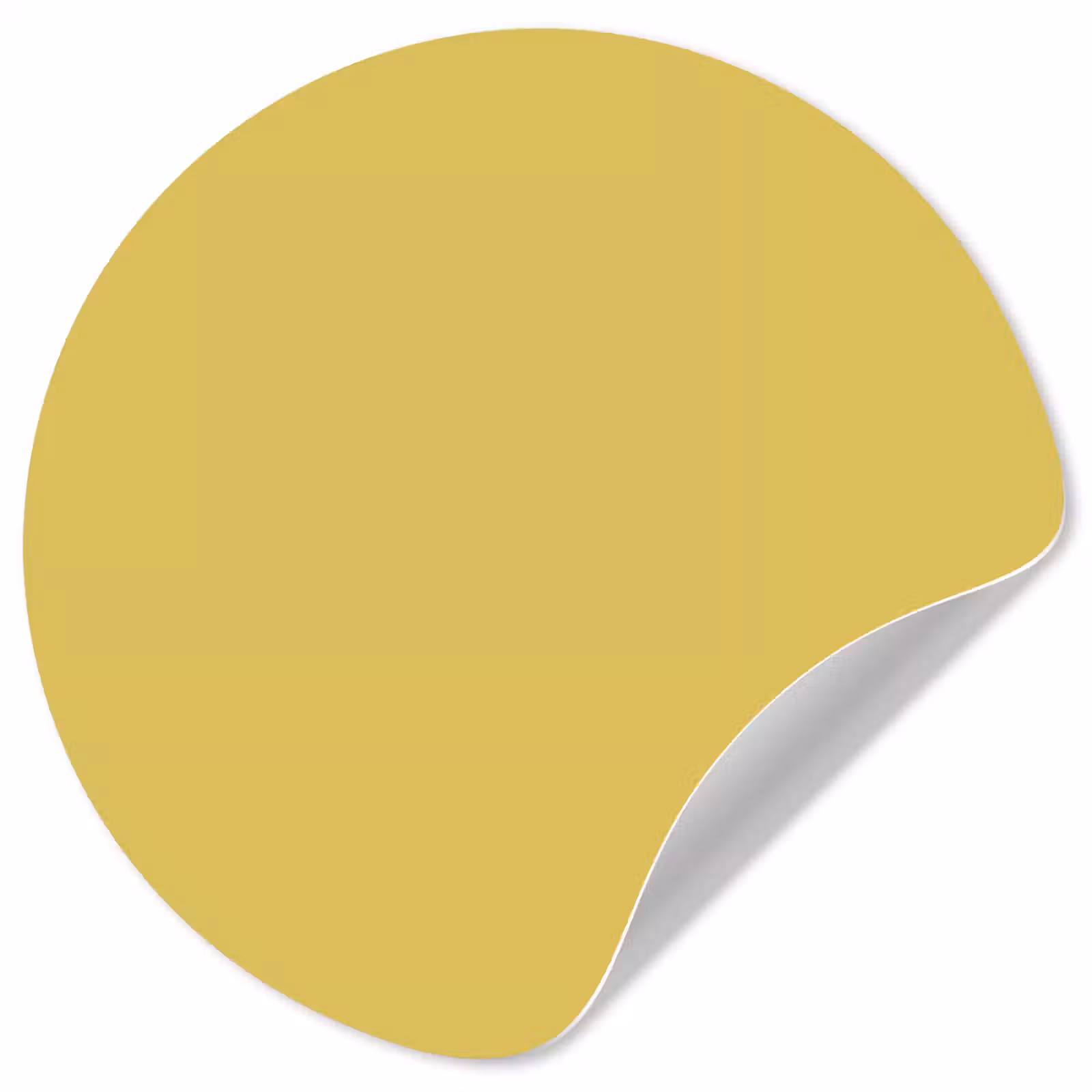 Papier peint rond - Doré - Victoire - Jaune — 1