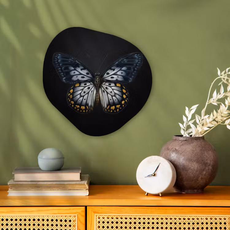 Forme organique - Forex - Papillon - Monochrome - Equilibre — 2