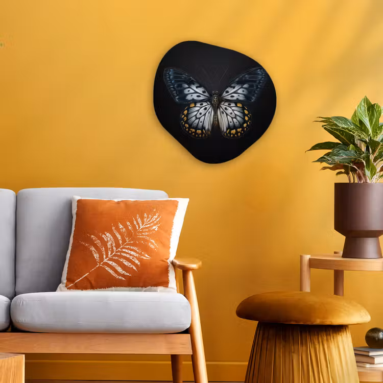 Forme organique - Forex - Papillon - Monochrome - Equilibre — 3