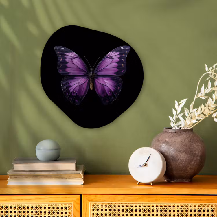 Forme organique - Forex - Papillon - Violet - Vivid — 2
