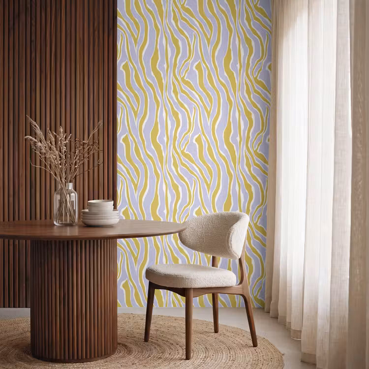 Papier peint - Zebra - Moderne - Multicolore — 4
