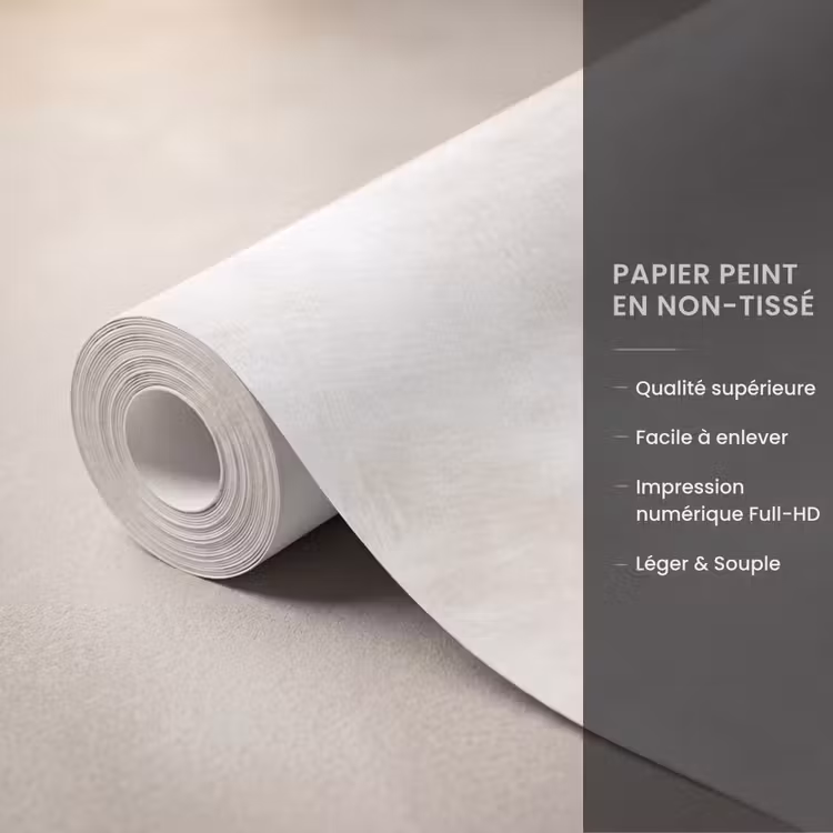 Papier peint - Subtil - Texture - Beige — 3