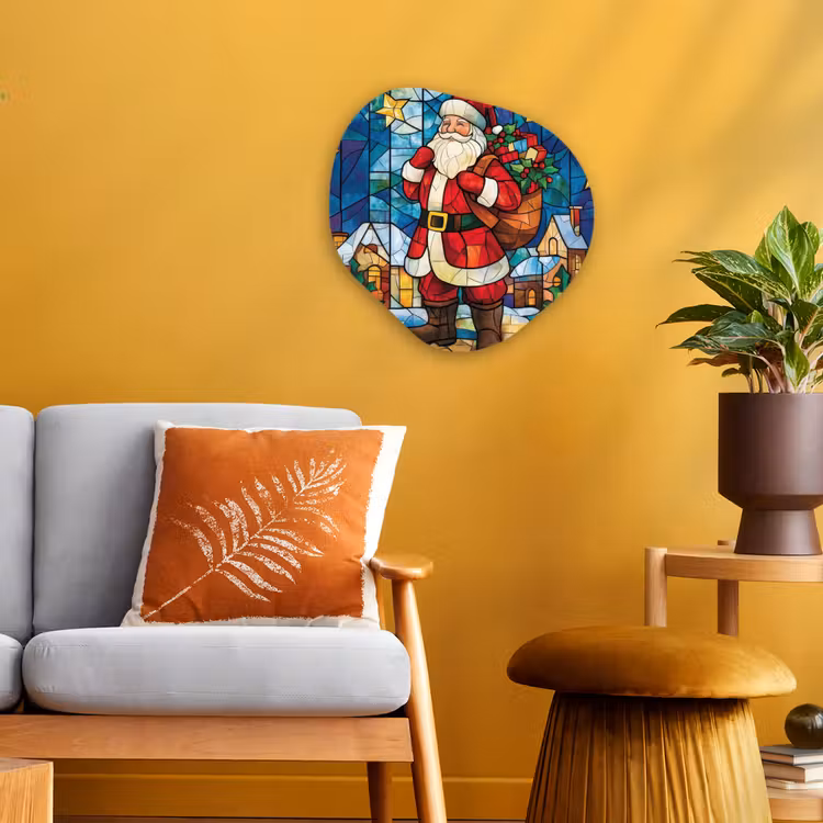 Forme organique - Forex - Père Noël - Verre - Coloré — 3