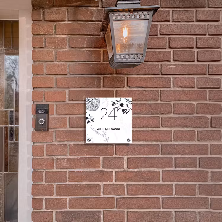 Plaque nominative - Botanique - Classique — 3