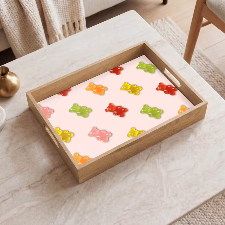 Plateau - Couleur - Candy - Rose — 2