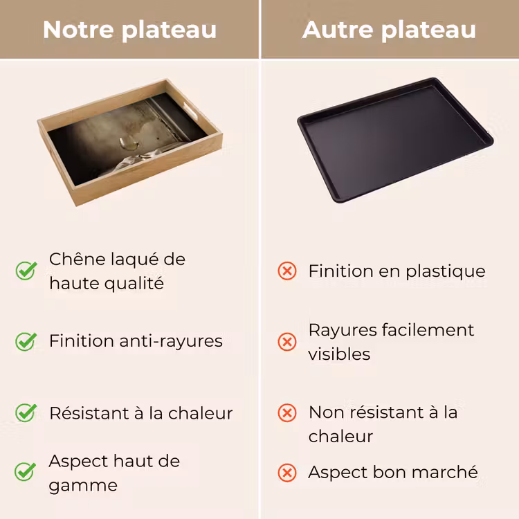 Plateau - Bow - Beige - White - Wine — 3