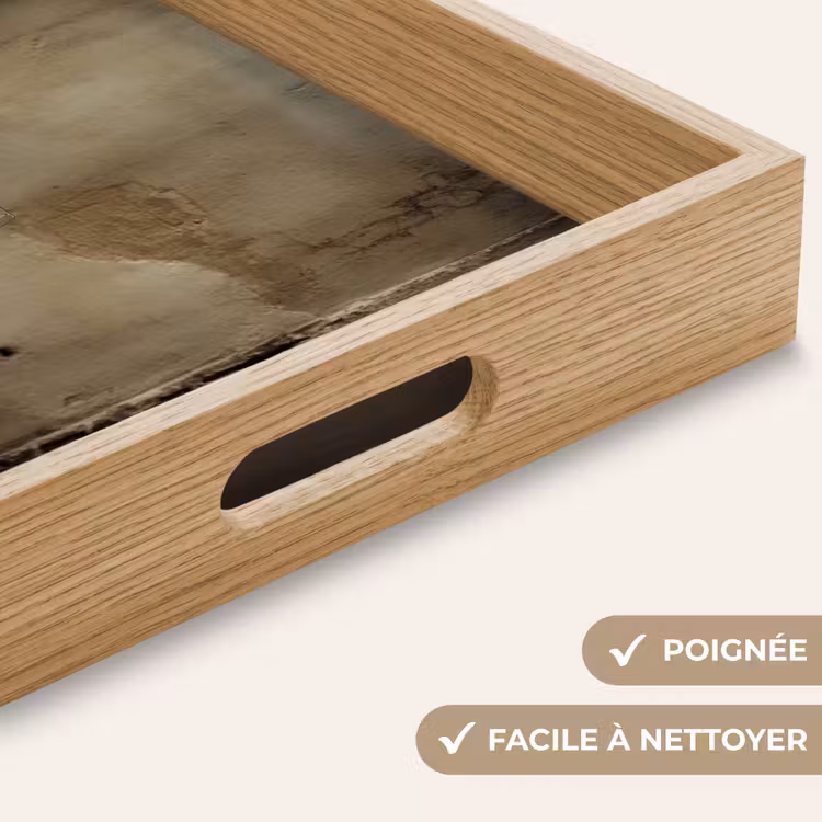 Plateau - Bow - Beige - White - Wine — 5