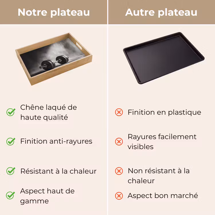 Plateau - Dos nu - Poids - Noir — 3
