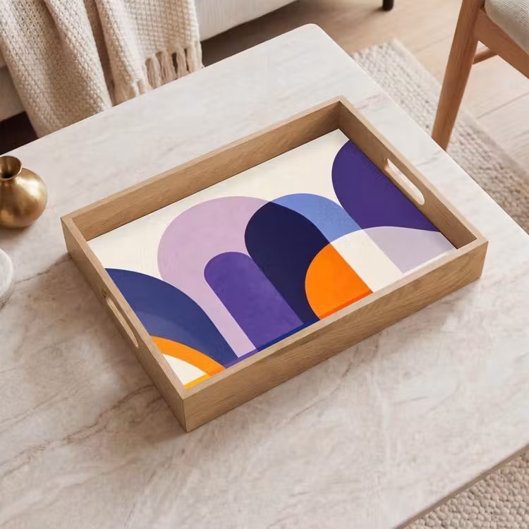 Plateau - Formes - Abstrait - Graphique - Orange — 2