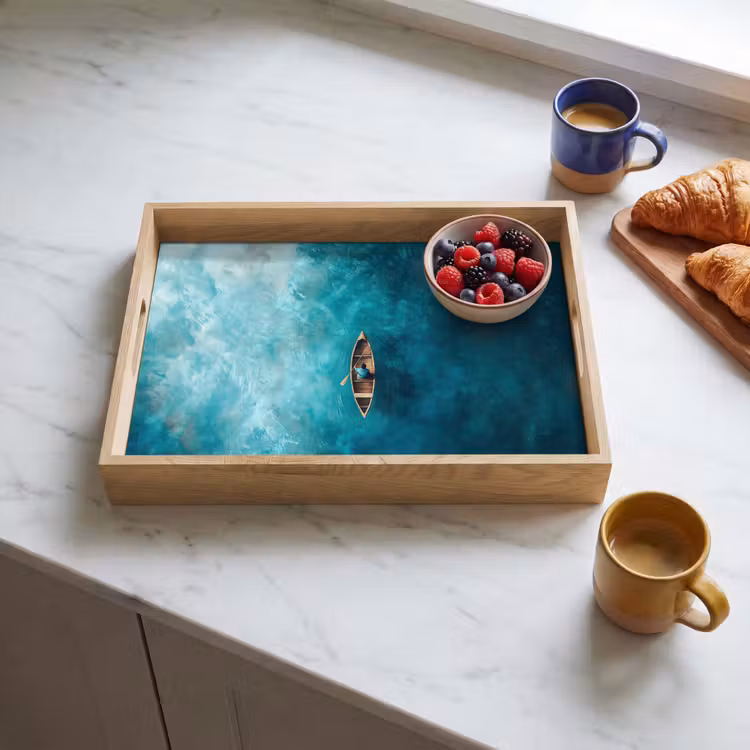Plateau - Bateau - Eau - Bleu — 4