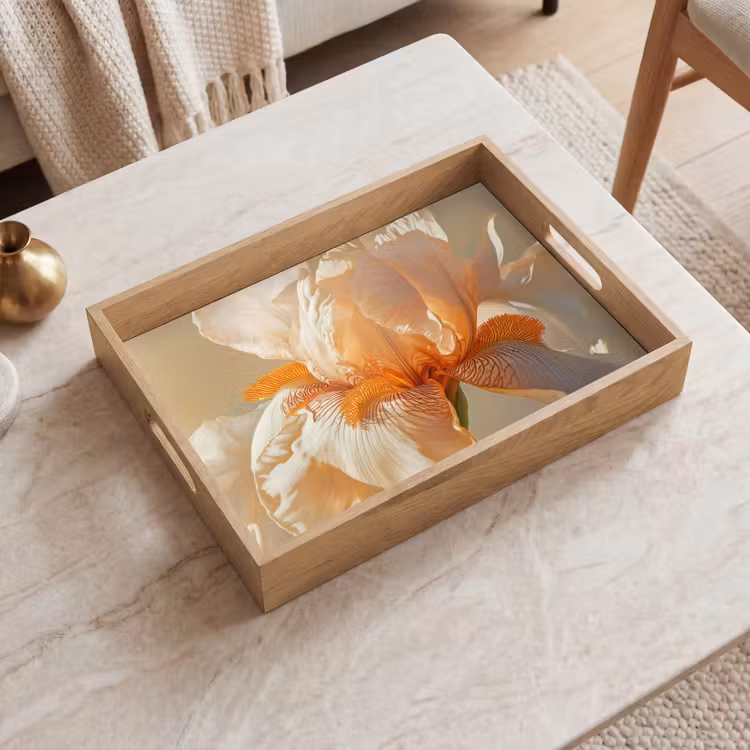 Plateau - Gros plan - Orange - Iris — 2