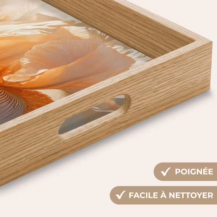Plateau - Gros plan - Orange - Iris — 5