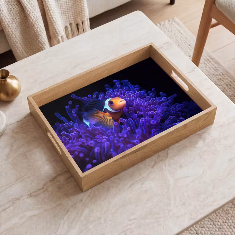 Plateau - Corail - Poisson - Orange - Mer — 2