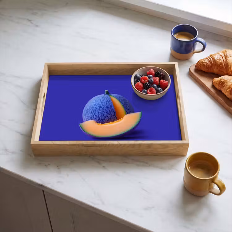 Plateau - Melon - Bleu - Orange - Arty — 4