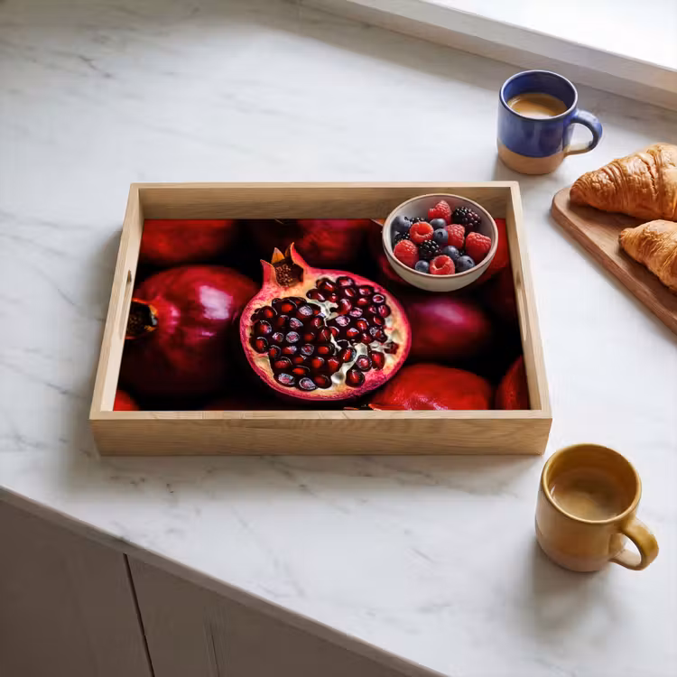 Plateau - Grenade - Rouge - Fruit — 4
